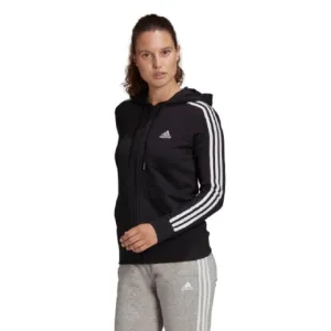 Adidas French Terry Women Lifestyle Hoody Black/White