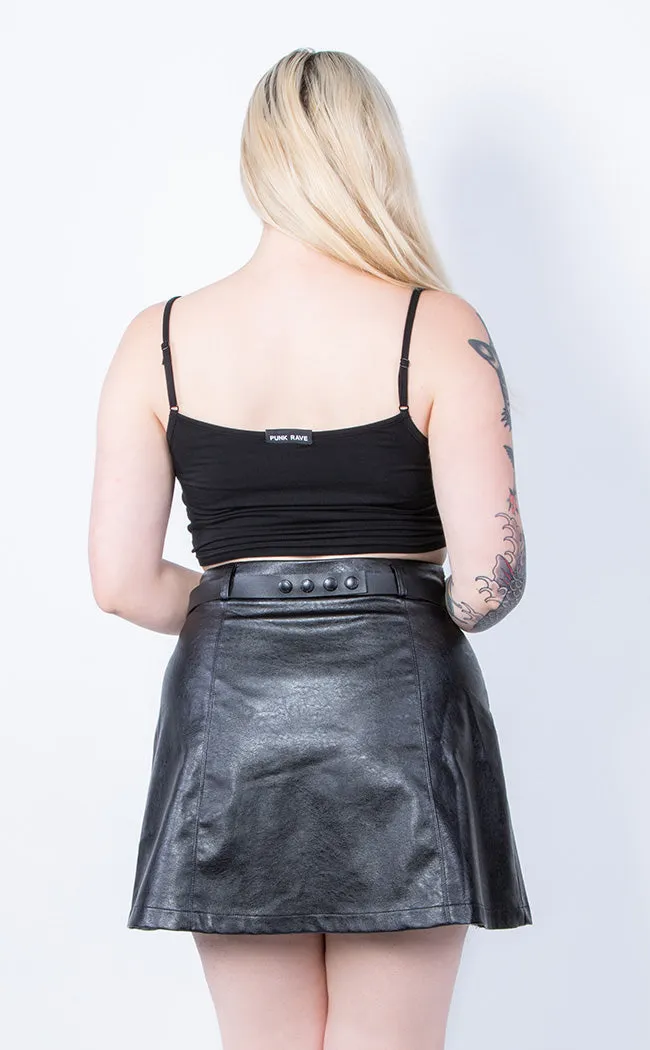 Battle Ready Pleated Skirt | Black