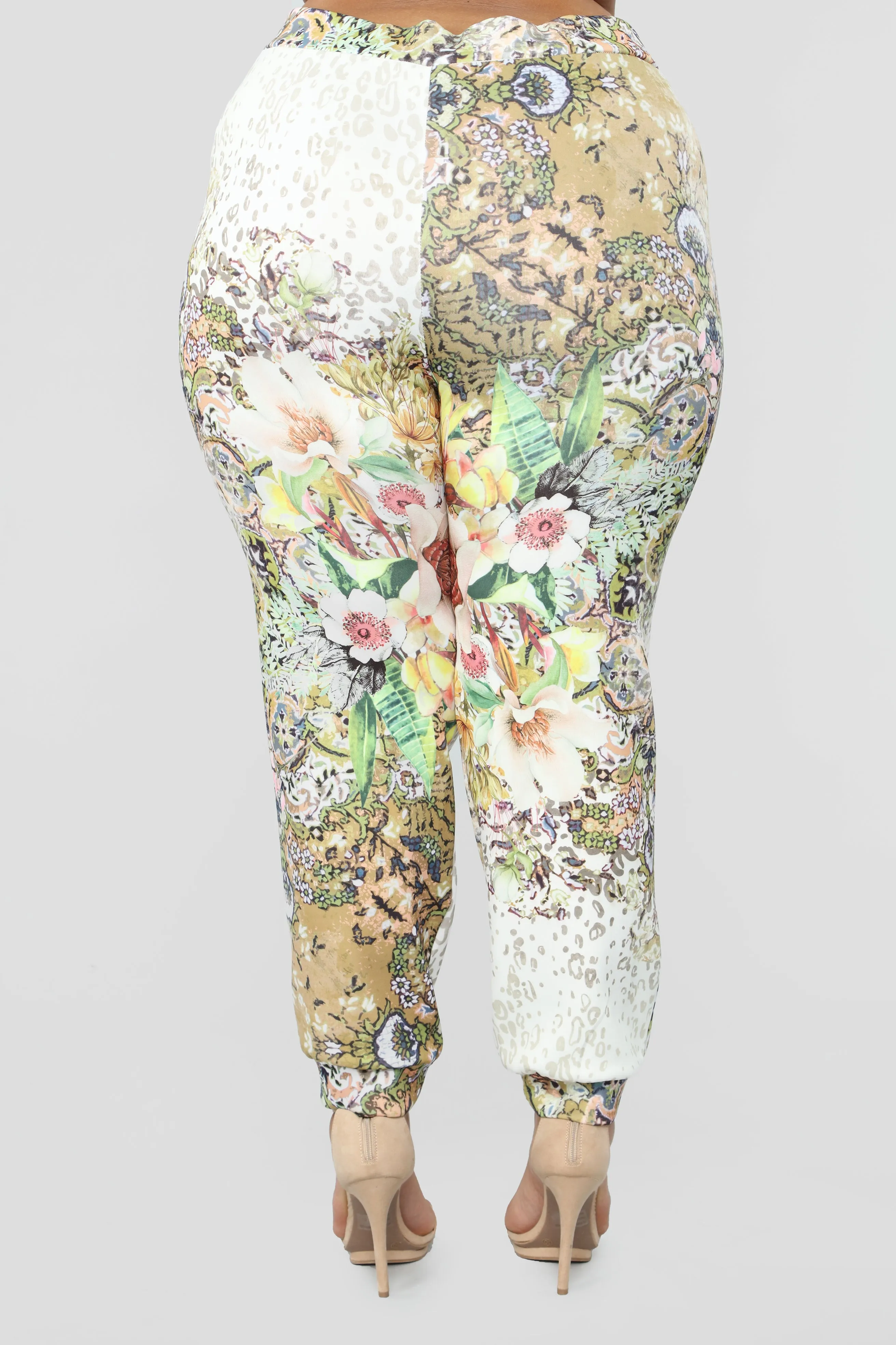 Beautiful Animal Pant Set - White/Combo