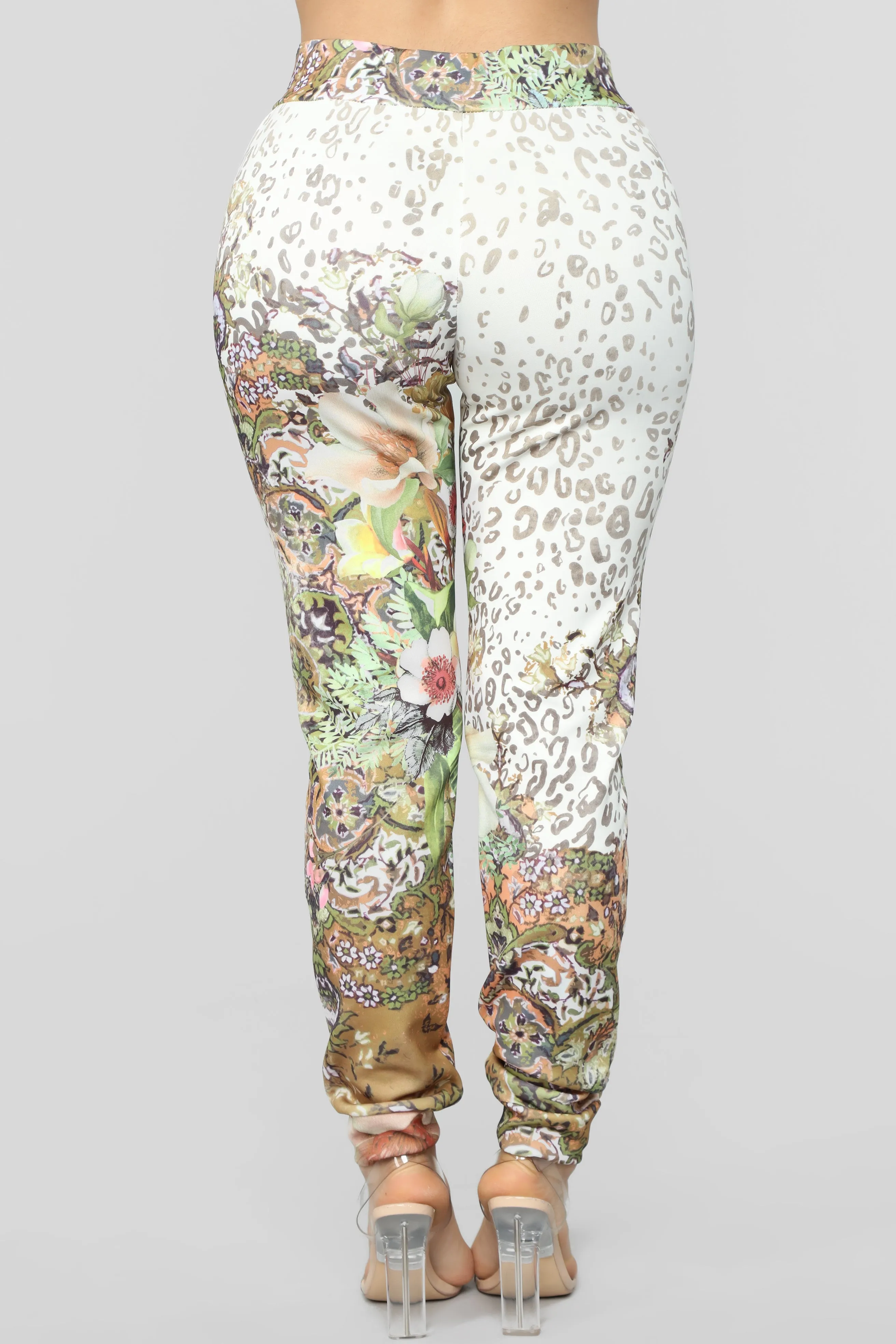 Beautiful Animal Pant Set - White/Combo