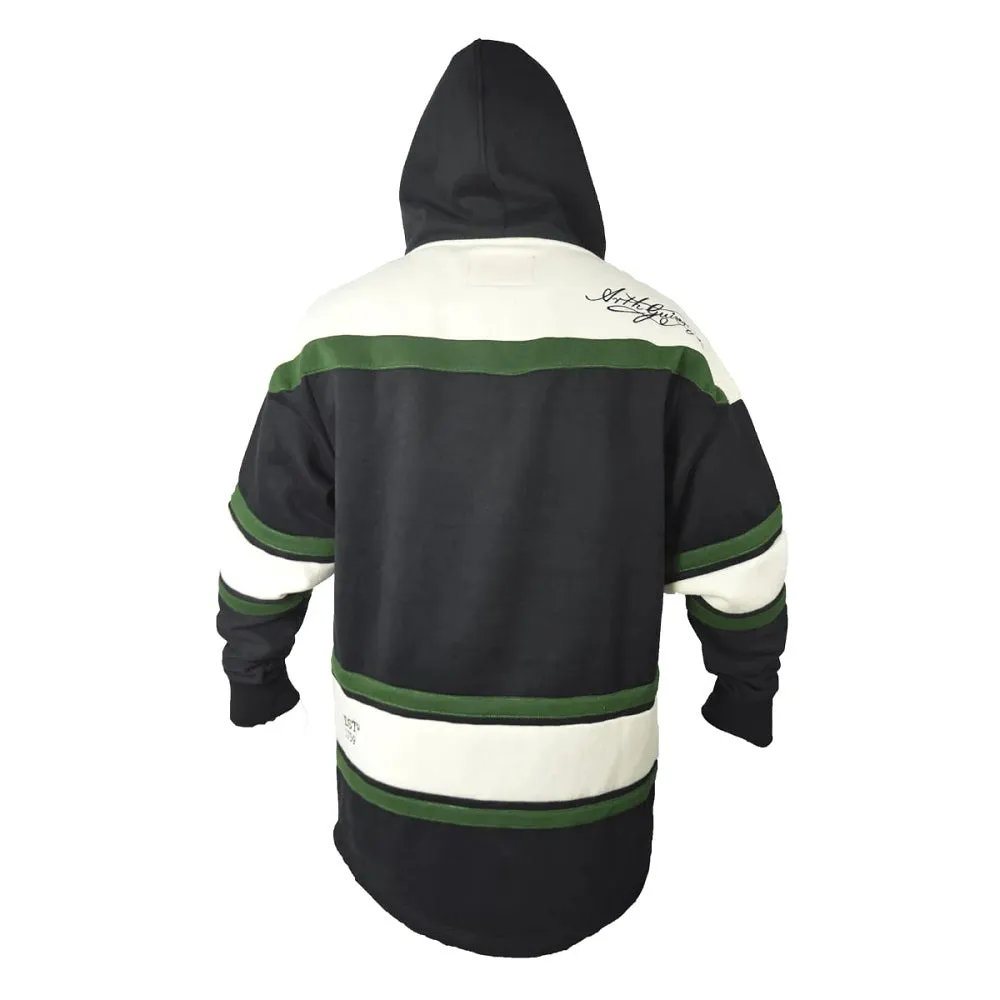 Guinness Green Hockey Style Hooded Sweathirt