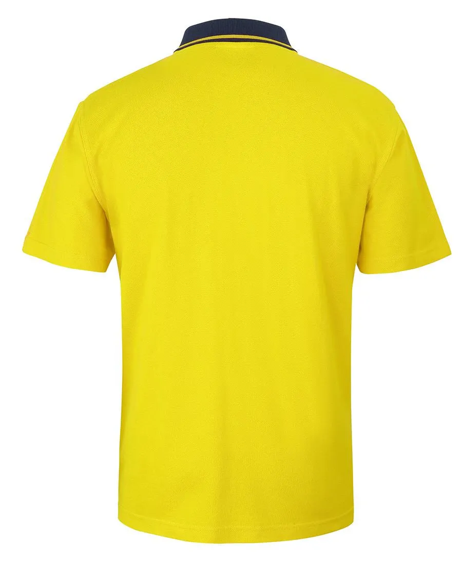 JB's Wear 6HVQS Hi Vis 100% Cotton Pique Trad Polo Shirt