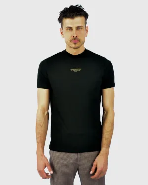 Karl Lagerfeld Mens Black Crew Neck T-Shirt, Style 755059, Spring/Summer Collection