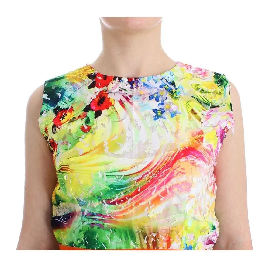 Lanre Da Silva Ajayi Multicolor Sheath Dress - Artful Elegance