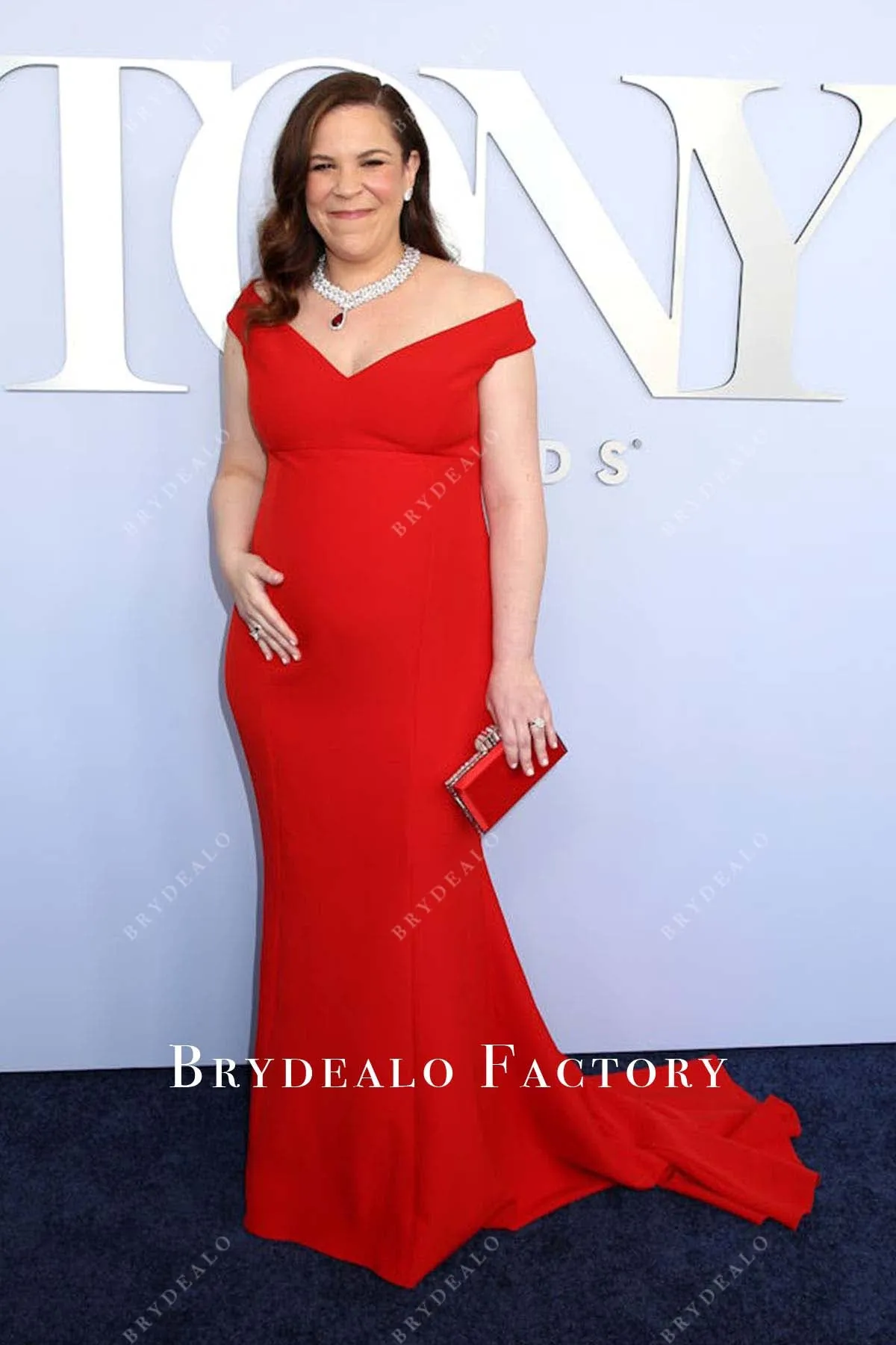 Lindsay Mendez 2024 Tony Awards Red Dress