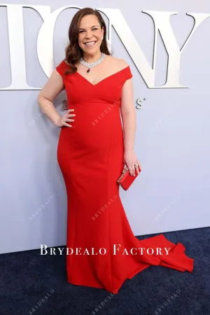 Lindsay Mendez 2024 Tony Awards Red Dress