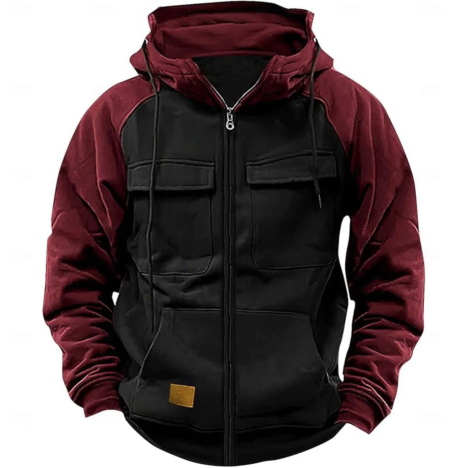 Men's Hoodie Full Zip Hoodie Tactical Hoodie