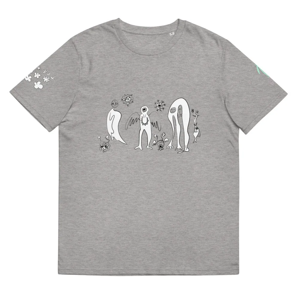 Moonsters Unisex organic cotton t-shirt