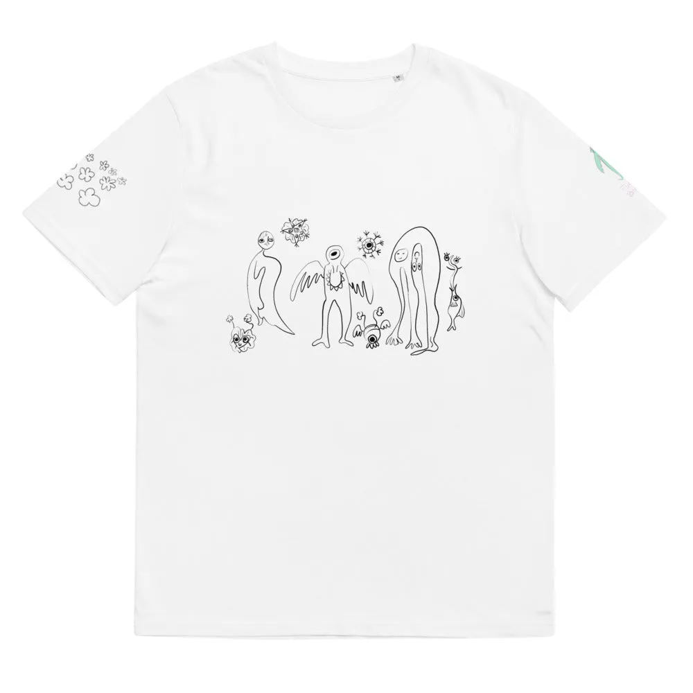 Moonsters Unisex organic cotton t-shirt