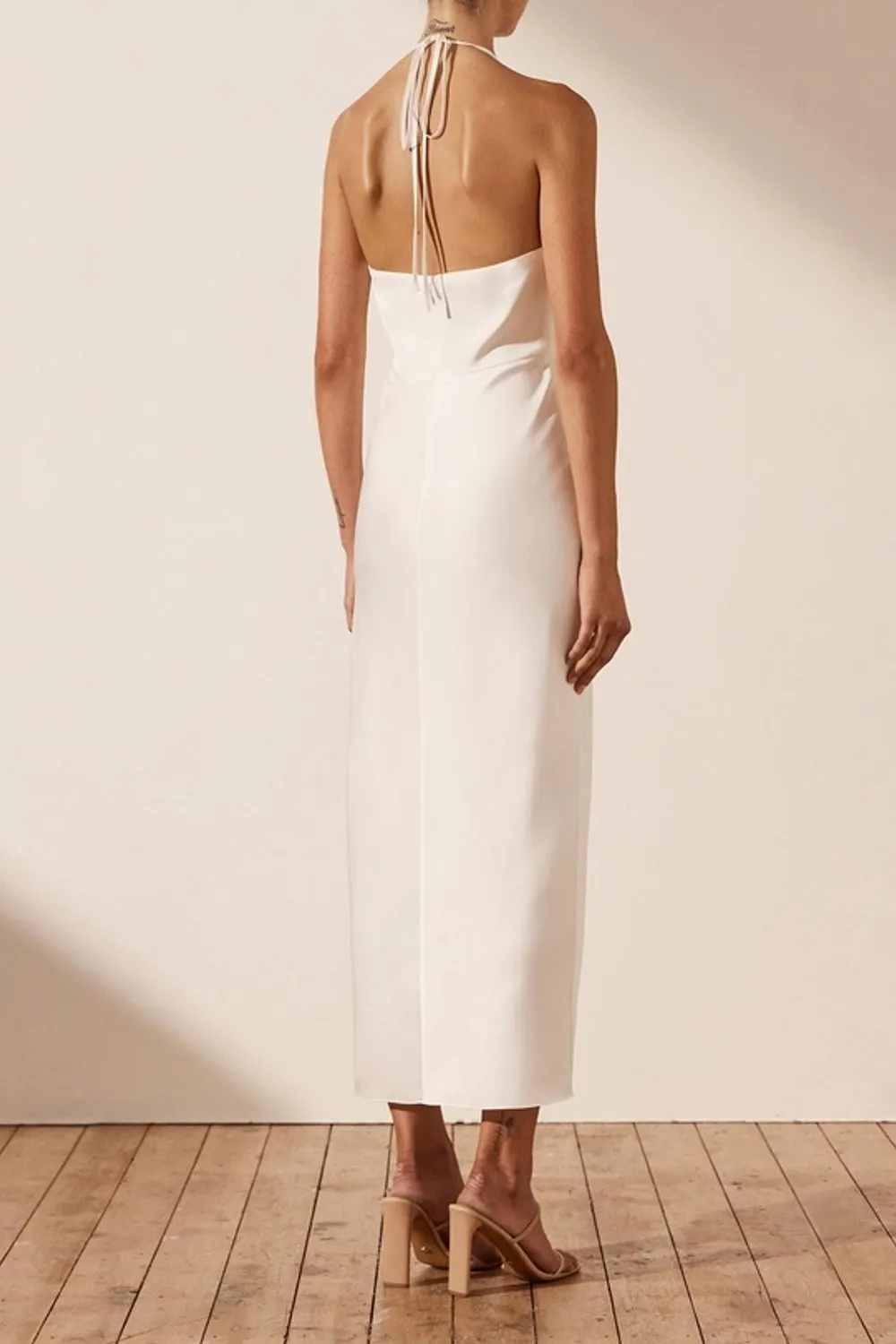 Muan White Dress