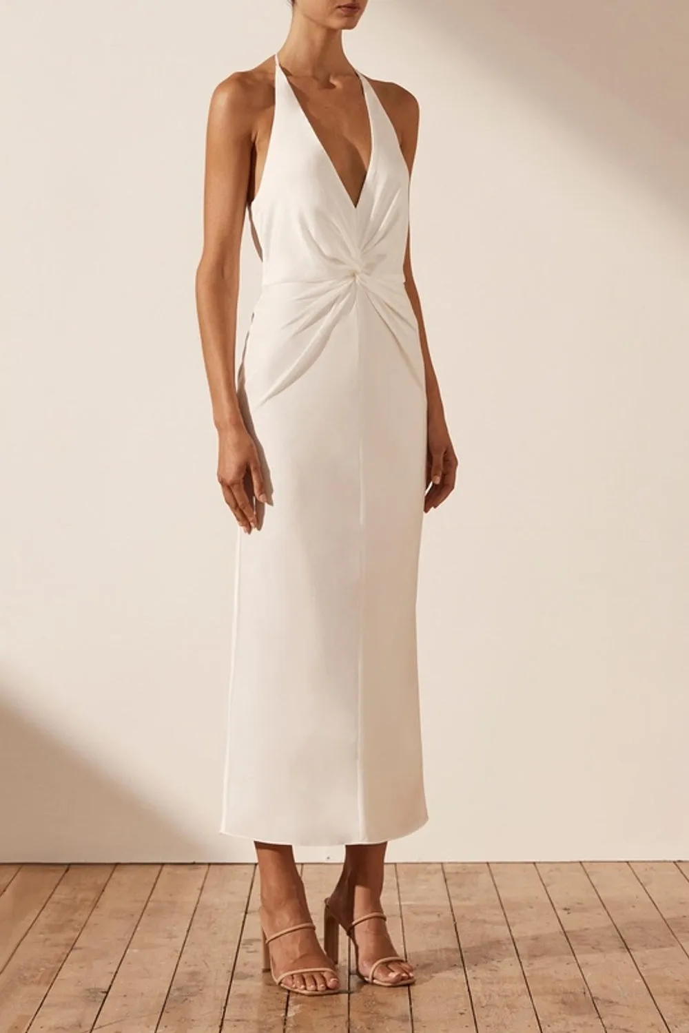 Muan White Dress