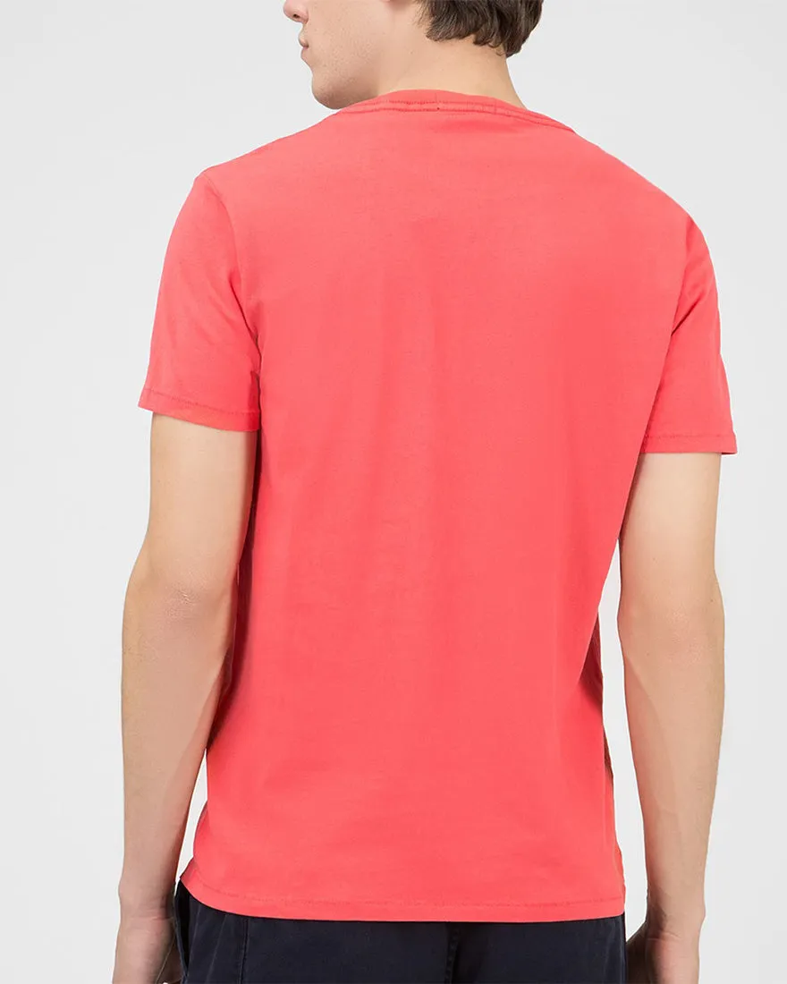 REPLAY M37632660 CORAL CREW T-SHIRT