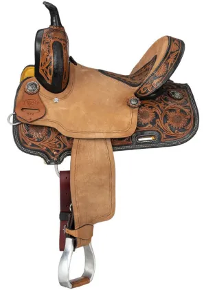 Royal King Youth Dublin Barrel Saddle