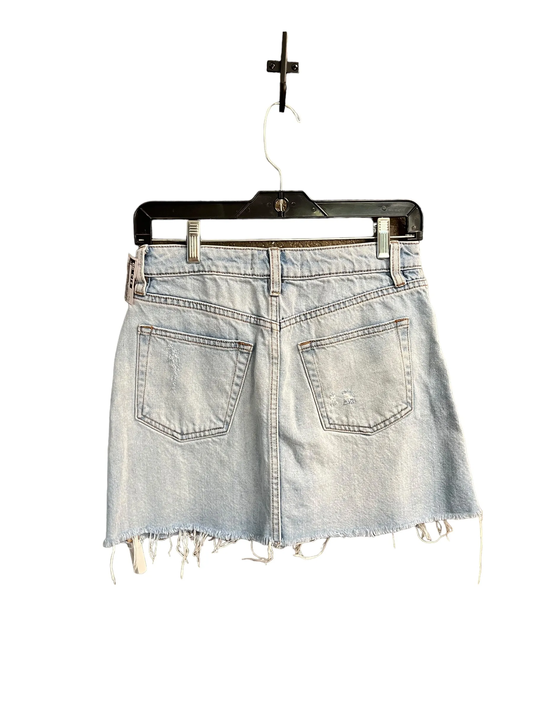 Skirt Mini & Short By We The Free In Blue Denim, Size: 2