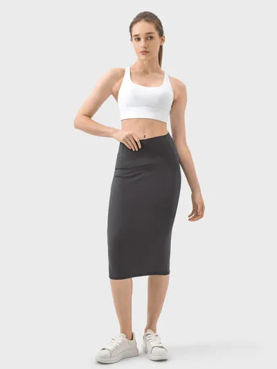 TEEK - Slit Wrap Active Skirt