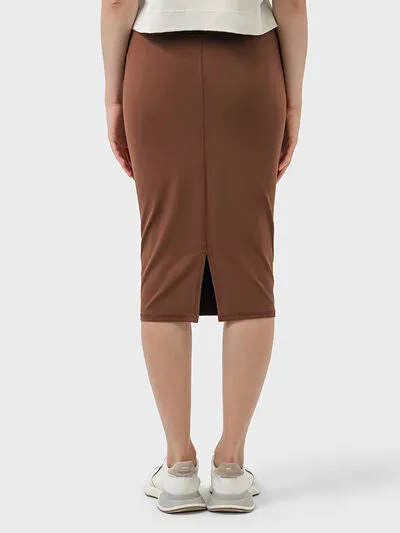 TEEK - Slit Wrap Active Skirt