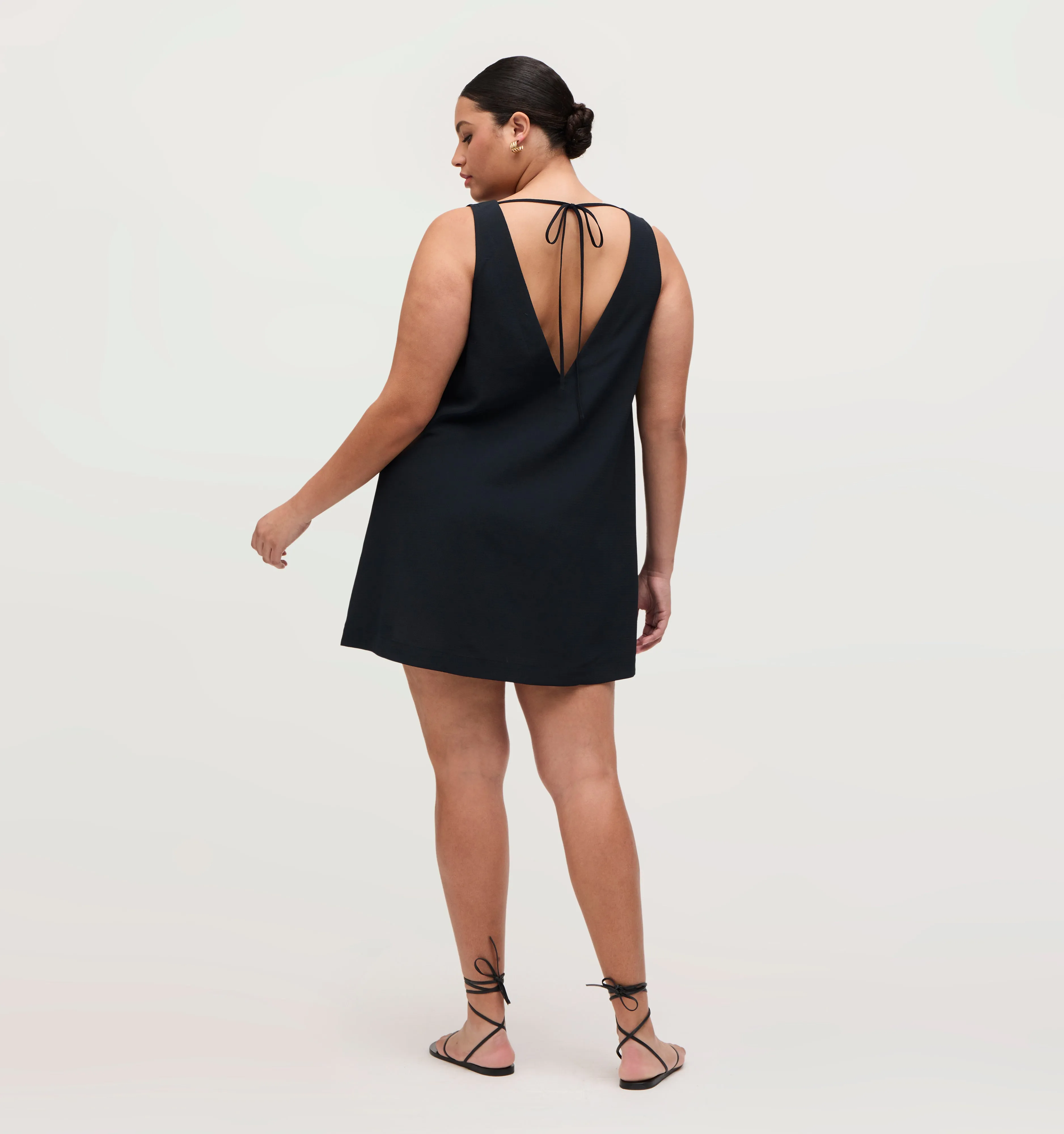 The Emma Dress - Black Crepe