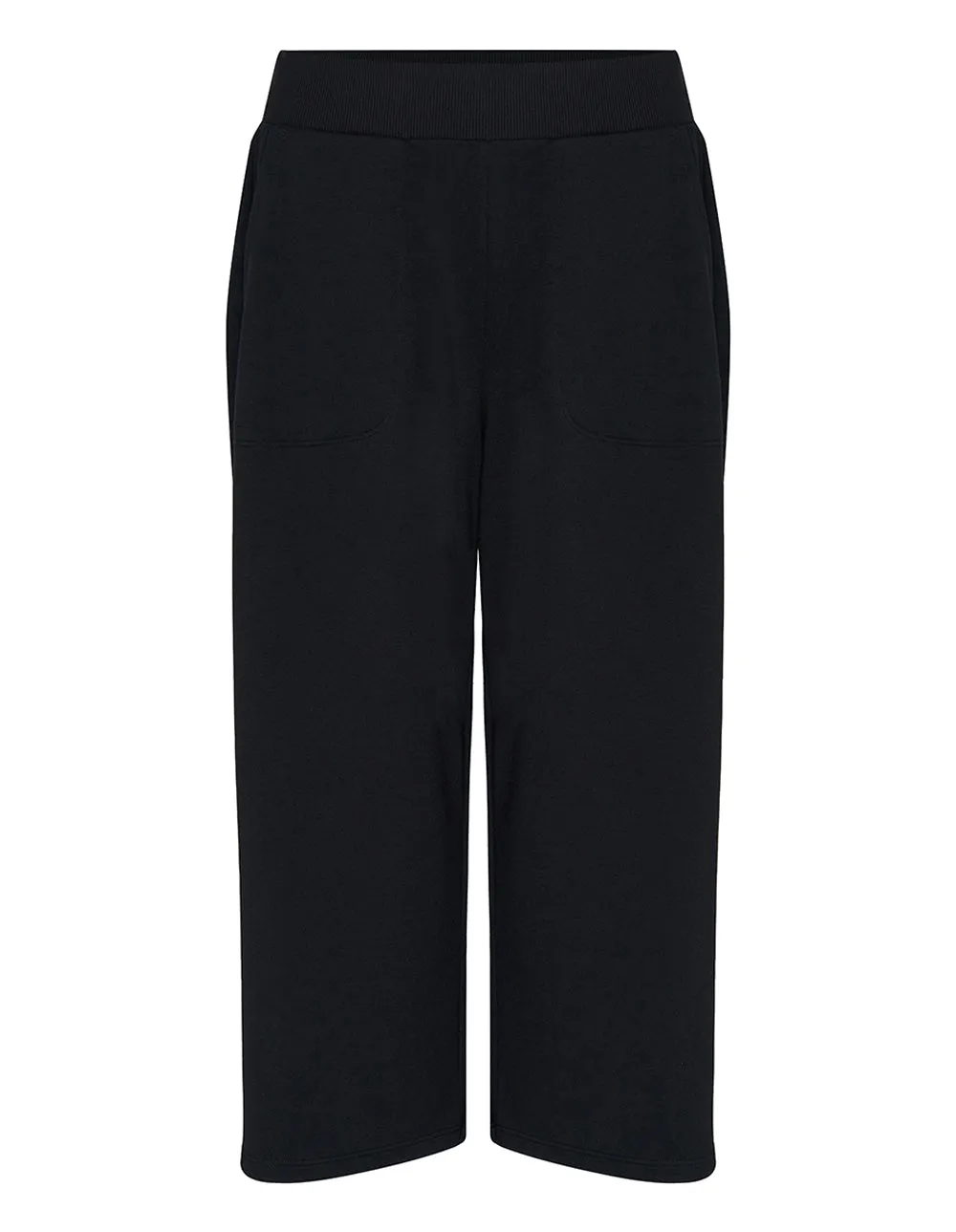 Yoga Terry Cropped Wide Leg Pants